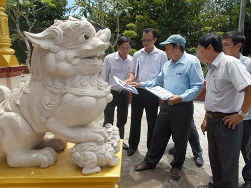 Gỡ khó khi đưa linh vật ngoại lai khỏi di tích